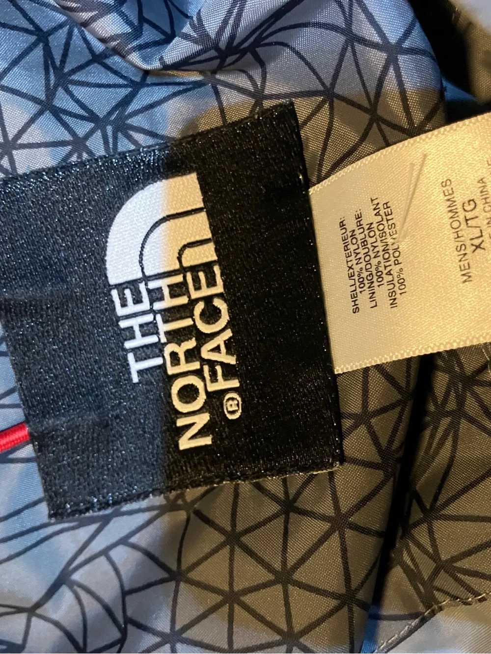The North Face , Hyvent 3 in 1 , textile all purpose jacket, black & gray ,XL/Tg